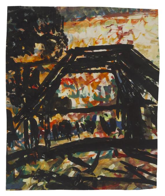 Painting by Fritz Ascher