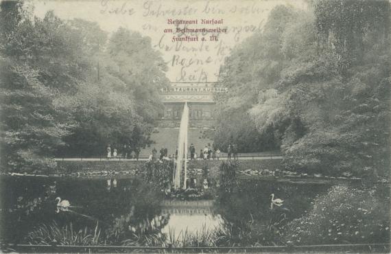 Bethmannweiher und Kursaal Milani