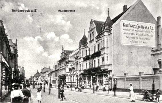 Kaufhaus Conitzer & Co., Schönebeck (Elbe), Salzerstrasse 15 und 17