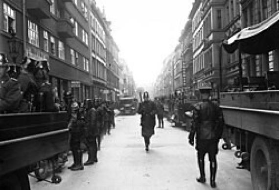 Raid on Grenadierstrasse in 1933