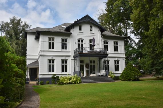 Arthur-Goldschmidt-Haus in der Kückalle in Reinbek. erbaut 1909, Architekt H. Louis