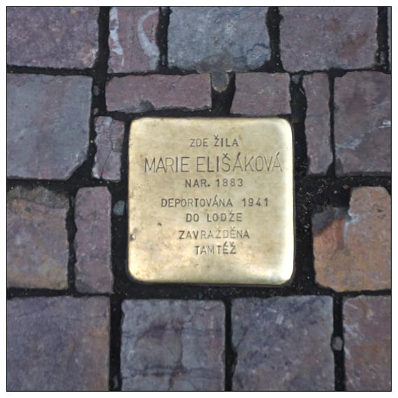 Marie Elišáková Stolperstein