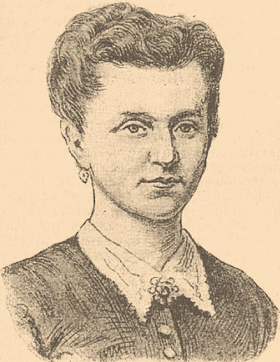 Lina Morgenstern als junge Frau