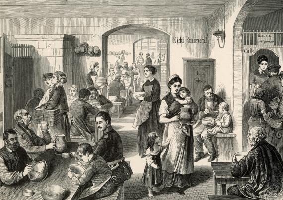 Volksküche in Berlin