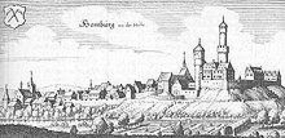 Bad Homburg – Auszug aus der Topographia Hassiae von Matthäus Merian 1655