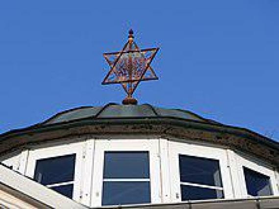 Star of David of the former Semper Synagogue