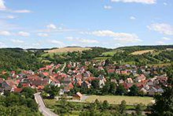 Der Ortsteil Hohebach The Hohebach district