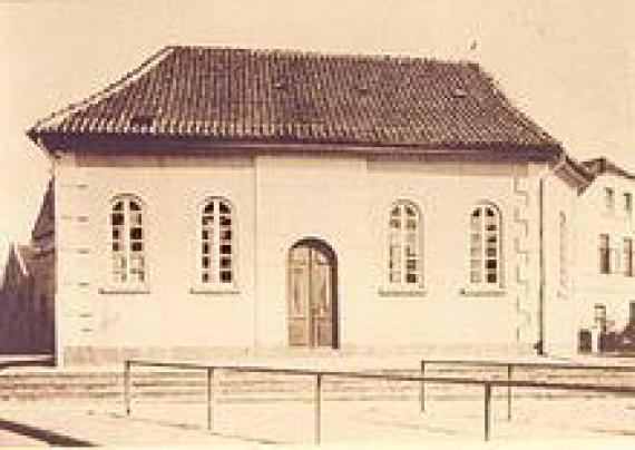 Ehemalige katholische Kirche (erbaut 1824, abgerissen 1899) Former catholic church (built in 1824, demolished in 1899)