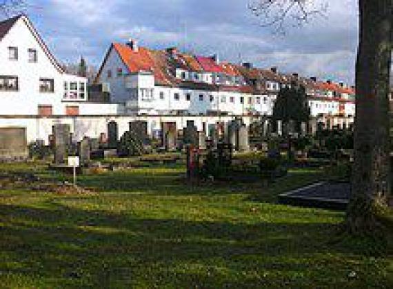 Part of the Jewish cemetery in Göttingen (2009)