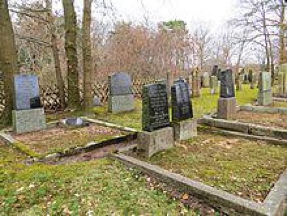 The Jewish cemetery