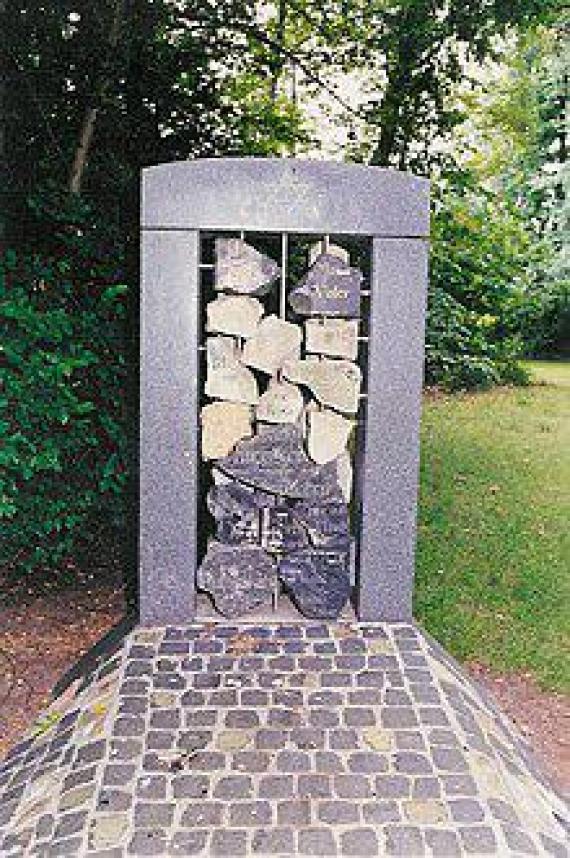 Memorial at the Jewish cemetery in Diepholz