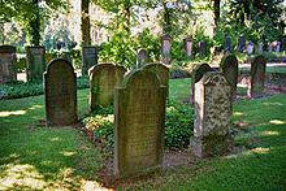 The Jewish cemetery in Ibbenbüren