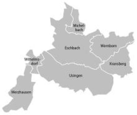 City division of Usingen