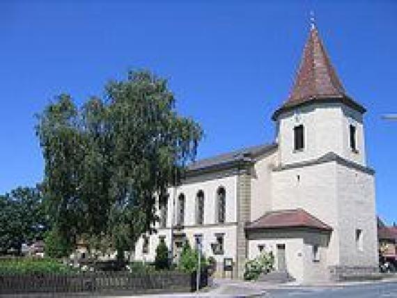 Kirche im Ortsteil Lehengütingen