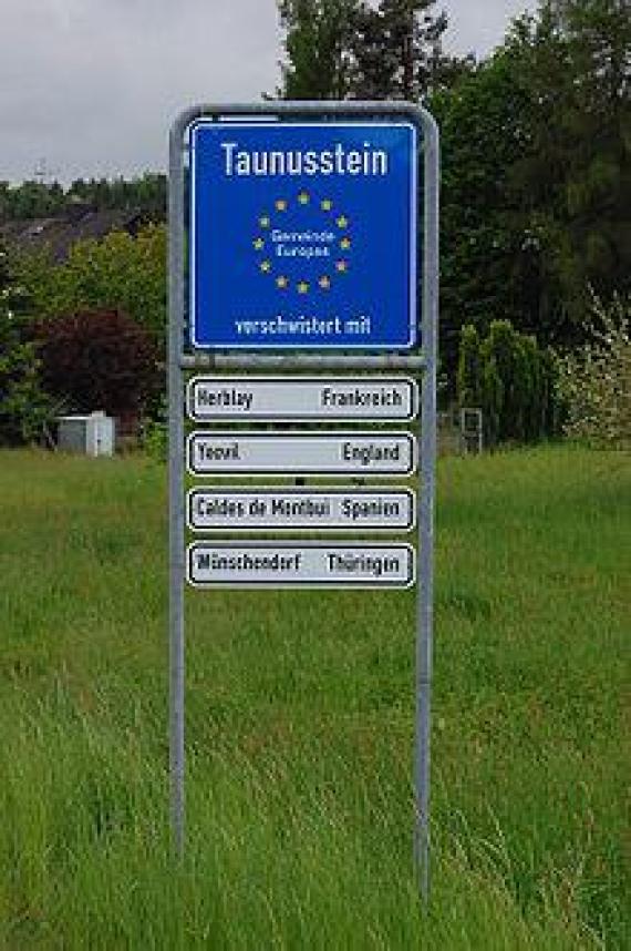 Schild in Wingsbach