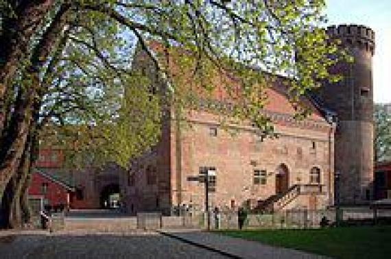 Gothic House (Palas) and Julius Tower of Spandau Citadel