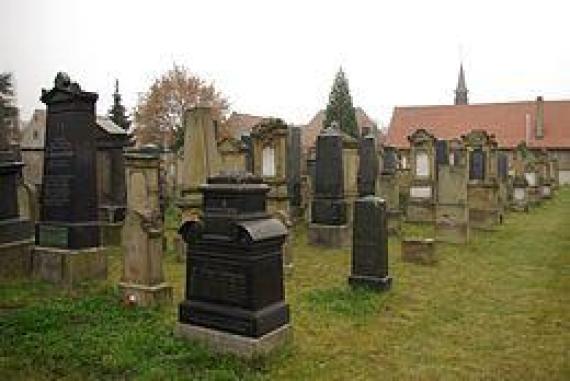 Jewish cemetery in Bamberg, 2011