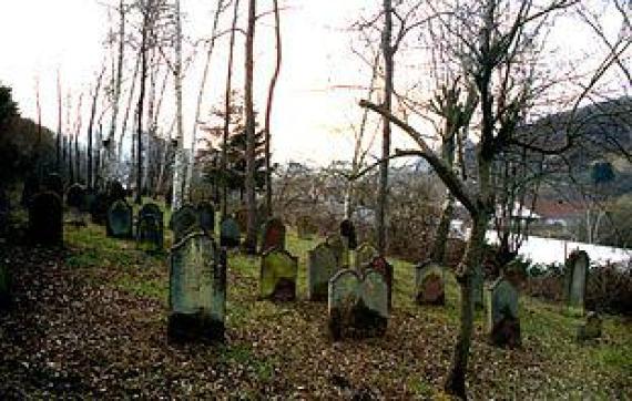 The cemetery in 2003