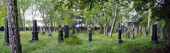 ...und südlicher Teil des Friedhofs ...and southern part of the cemetery