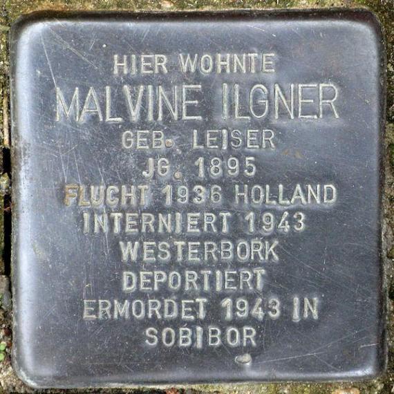 https://upload.wikimedia.org/wikipedia/commons/thumb/a/a7/Stolperstein.Wei%C3%9Fensee.Woelckpromenade_7.Malvine_Ilgner.6068.jpg/600px-Stolperstein.Wei%C3%9Fensee.Woelckpromenade_7.Malvine_Ilgner.6068.jpg