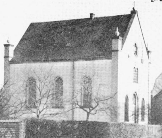 Die Synagoge in Altenkirchen Januar 1938