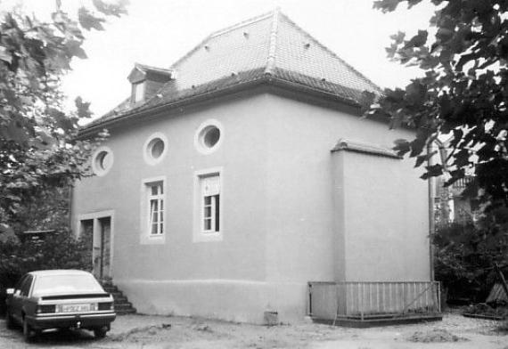 Synagoge von Auerbach in den 1970er Jahren