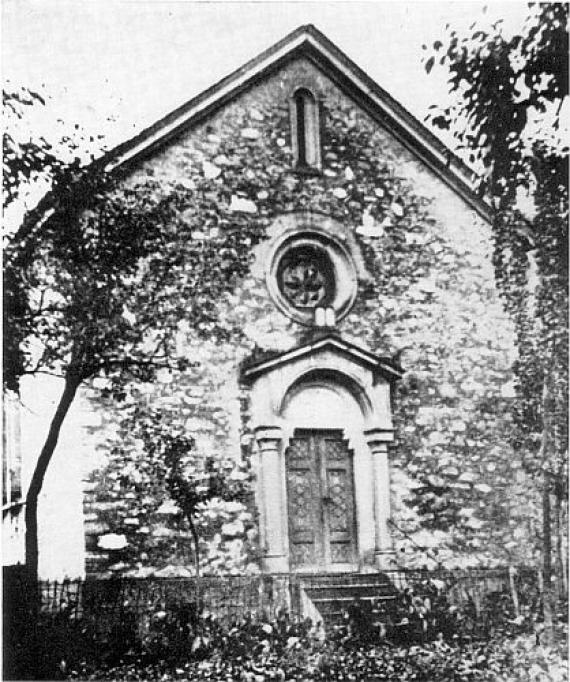 Ehemalige Synagoge in Birkenau