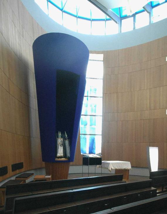 Interior to the Torah Shrine