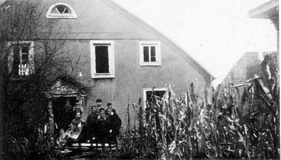 Die Synagoge in Crumstadt vor 1938