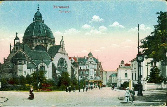 The synagogue in Dortmund