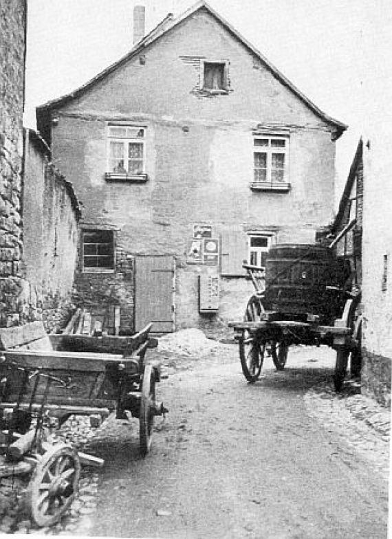 The synagogue in Dromersheim