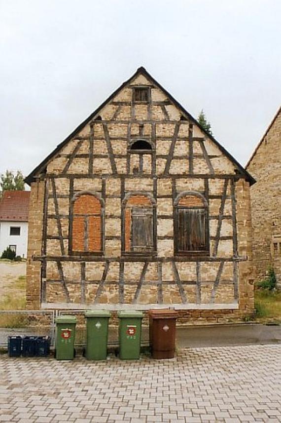 Die ehemalige Synagoge in Dühren (Juli 2004)