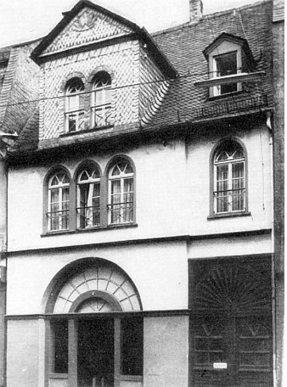 Former synagogue building in Eltville.