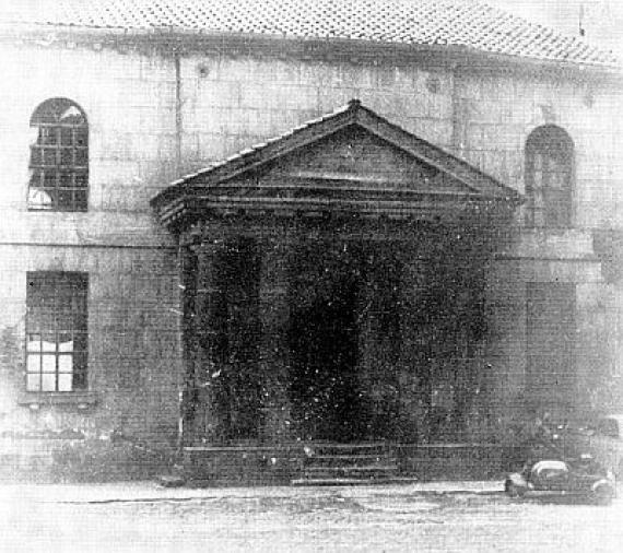 Historical photograph of the Eschwege synagogue