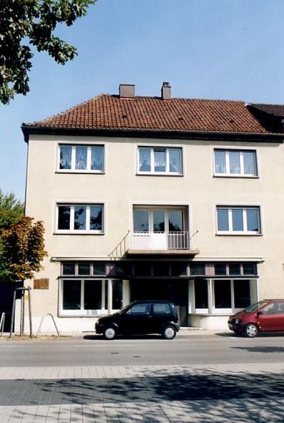 Memorial plaque for the former synagogue in Eppingen