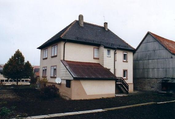 The former synagogue in Untereubigheim in October 2003