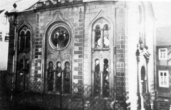 The former synagogue in Gersfeld.