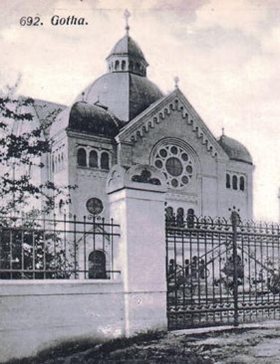 The synagogue in Gotha