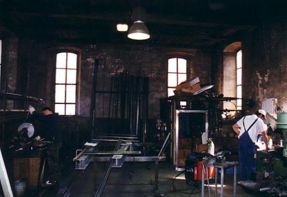 Inside the former synagogue in Heinsheim