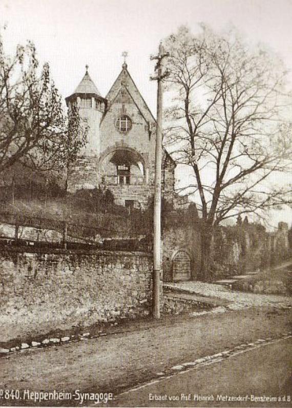 The synagogue in Heppenheim