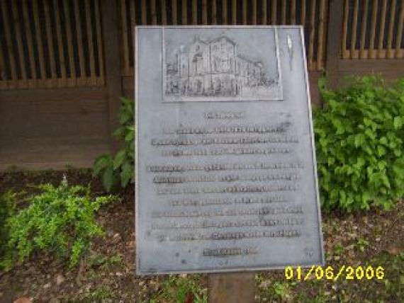 Commemorative plaque