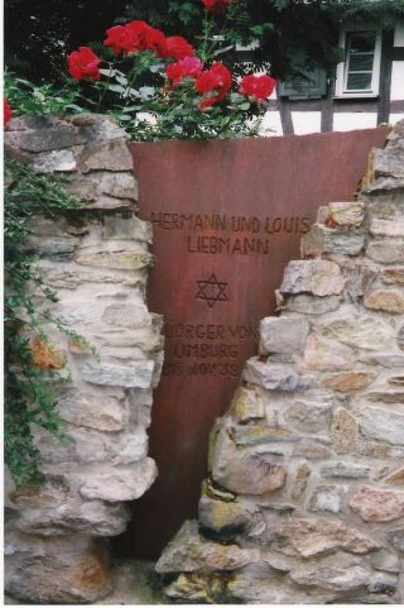 Form of remembrance of Jewish fellow citizens