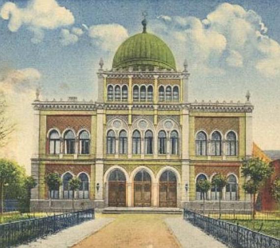 The synagogue in Lübeck