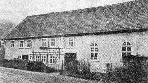 Former synagogue building in Meimbressen