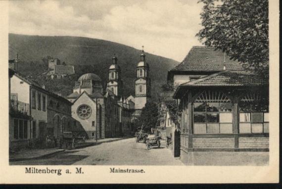 The synagogue in Miltenberg