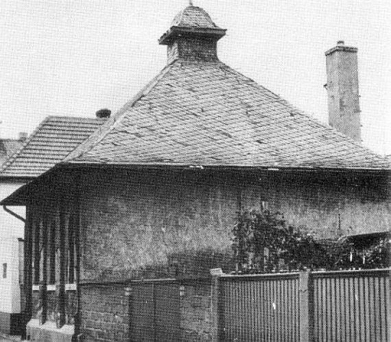 Former synagogue of Mühlheim/Main (around 1970)