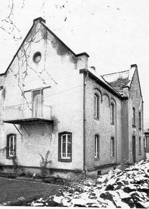 Die ehemalige Synagoge in Seeheim (1960er-Jahre?)