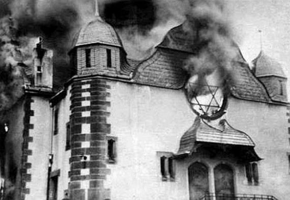 Brand der Synagoge in Siegen 1938