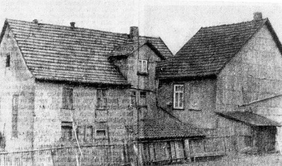 The former synagogue in Sterbfritz (1961)