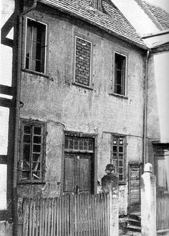 The former synagogue in Treysa (around 1970?)